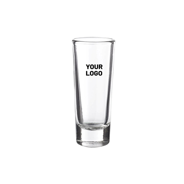 Double shot glass, 2 oz. plus 1 color silkscreen imprint on... from ASI 37218 Athena Promo (tm)