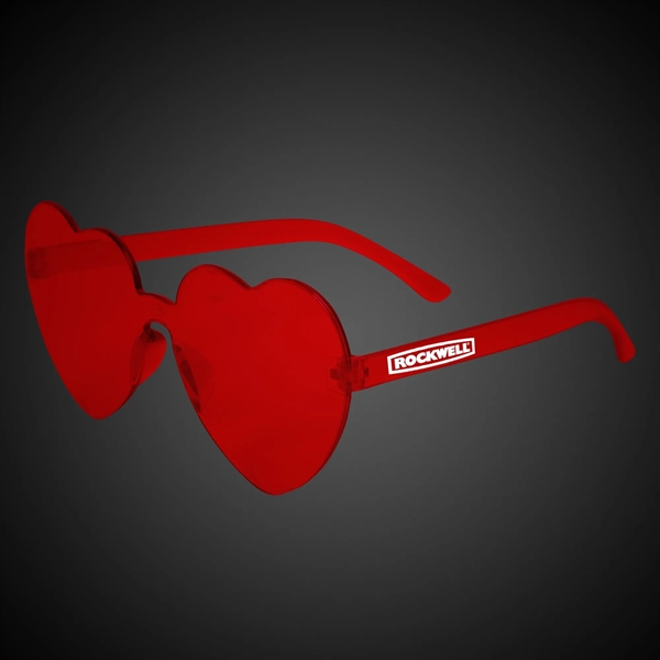 Red heart shaped sunglasses.... from ASI 42016 Brighter Promotions Inc