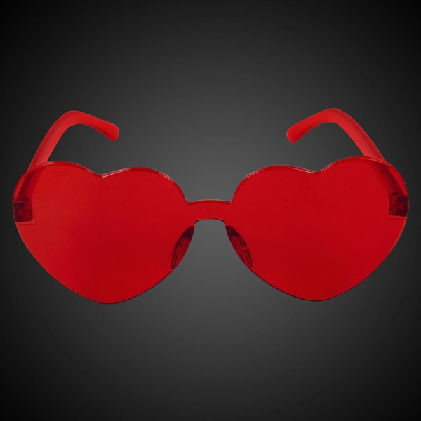Red heart shaped sunglasses.... from ASI 42016 Brighter Promotions Inc