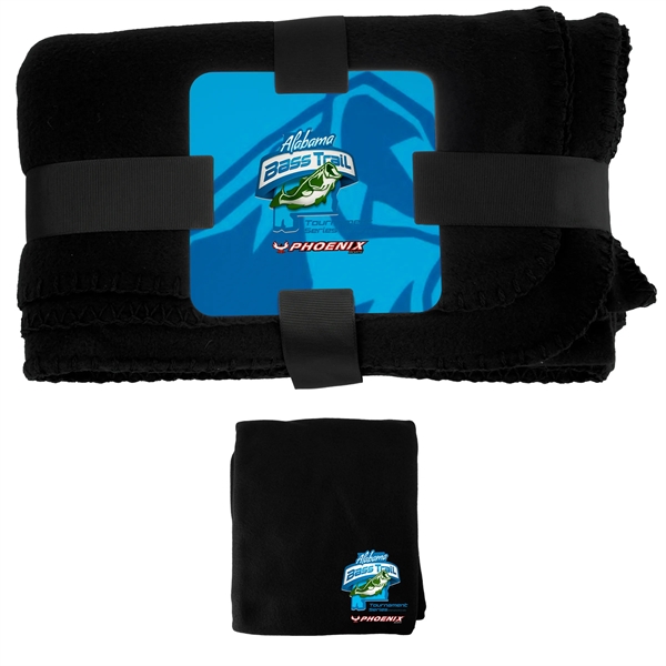 Gift Wrapped Recycled Blanket... from ASI 30208 A P Specialties / AP Specialties