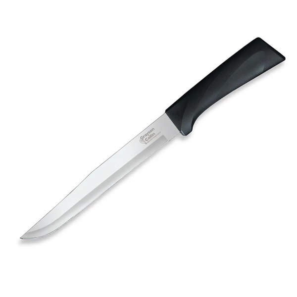 The blade size of this Slicer Knife is 7" & overall... from ASI 35560 American Made Cutlery / American Made Cutlery