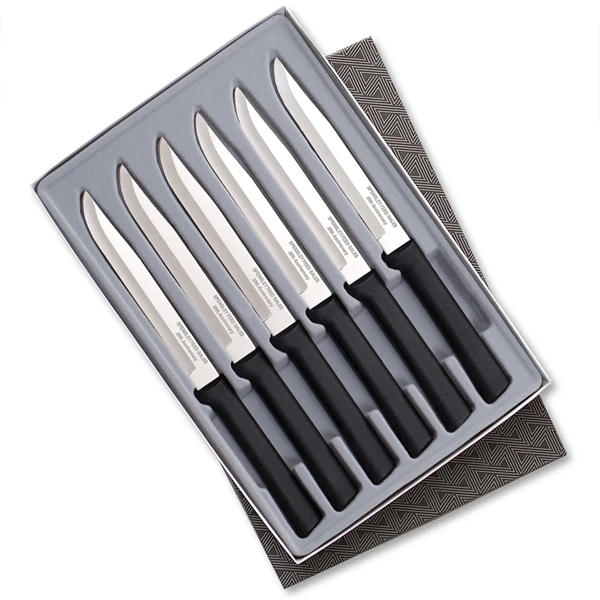 Set of six utility/steak knives gift set.... from ASI 35560 American Made Cutlery / American Made Cutlery