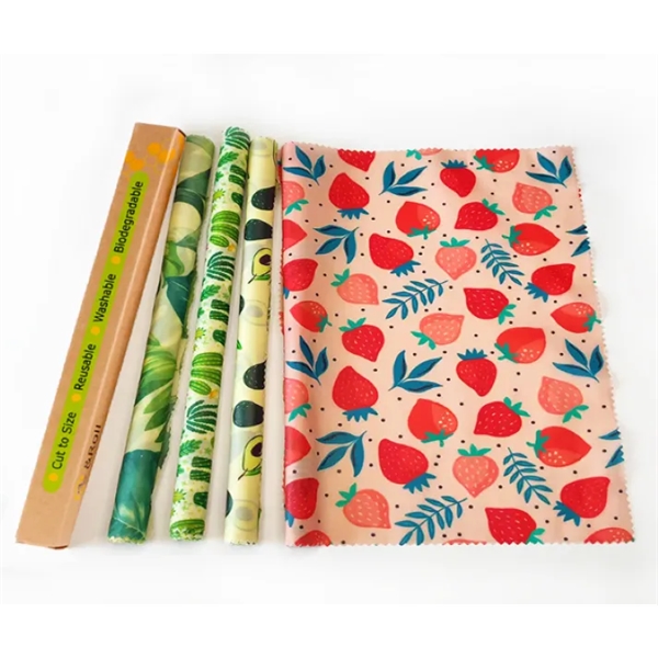 Digitally printed food wrap roll made out of beeswax!... from ASI 30250 AZX Sport USA