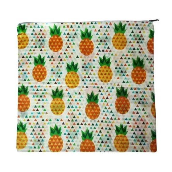 Digitally printed zippered food bags made out of beeswax!... from ASI 30250 AZX Sport USA