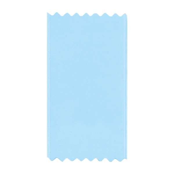 Premium grade custom ribbon with pinked edges, 2" x 4".... from ASI 93520 Ventura Inc
