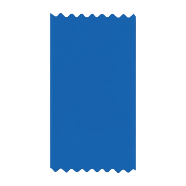 Premium grade custom ribbon with pinked edges, 2" x 4".... from ASI 93520 Ventura Inc