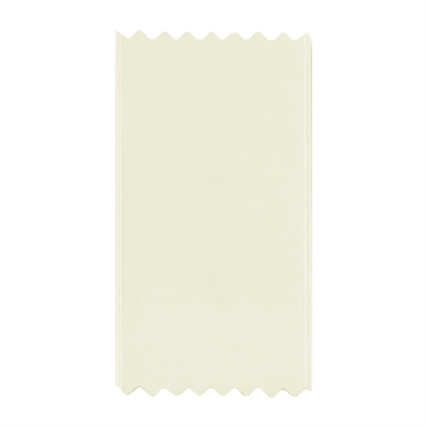 Premium grade custom ribbon with pinked edges, 2" x 4".... from ASI 93520 Ventura Inc