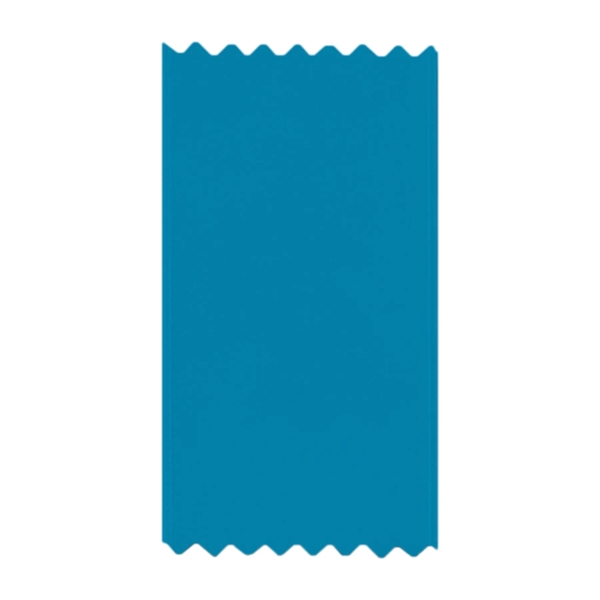 Premium grade custom ribbon with pinked edges, 2" x 4".... from ASI 93520 Ventura Inc