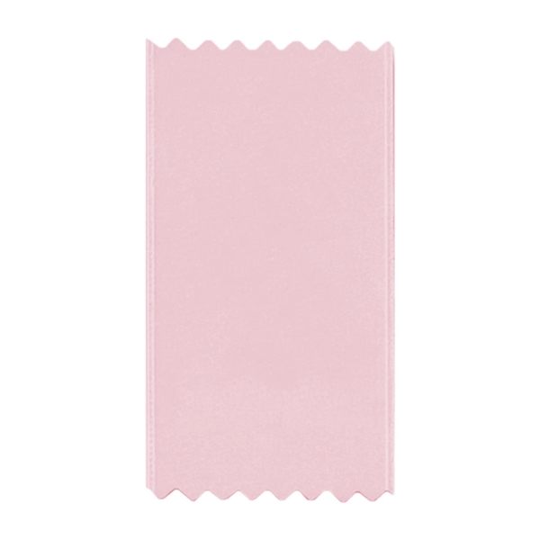Premium grade custom ribbon with pinked edges, 2" x 4".... from ASI 93520 Ventura Inc