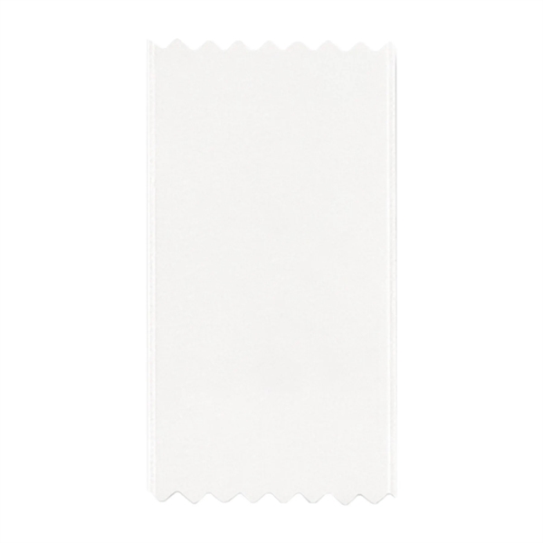 Premium grade custom ribbon with pinked edges, 2" x 4".... from ASI 93520 Ventura Inc