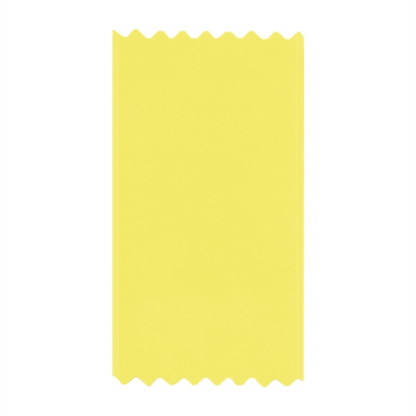 Premium grade custom ribbon with pinked edges, 2" x 4".... from ASI 93520 Ventura Inc