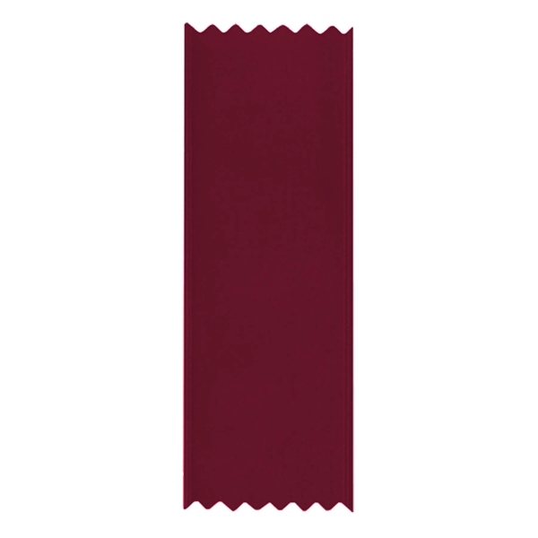 Premium grade custom ribbon with pinked edges, 2" x 6".... from ASI 93520 Ventura Inc