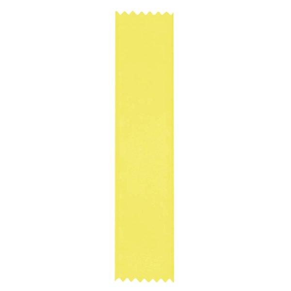Premium grade custom ribbon with pinked edges, 2" x 10".... from ASI 93520 Ventura Inc