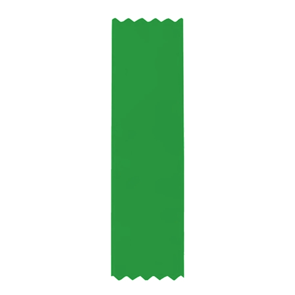 Premium grade custom ribbon with pinked edges, 2 1/2" x 9".... from ASI 93520 Ventura Inc