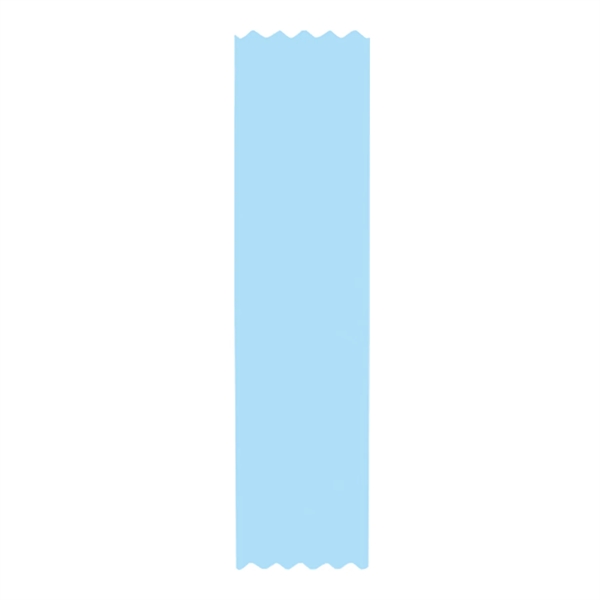 Premium grade custom ribbon with pinked edges, 2 1/2" x 10".... from ASI 93520 Ventura Inc