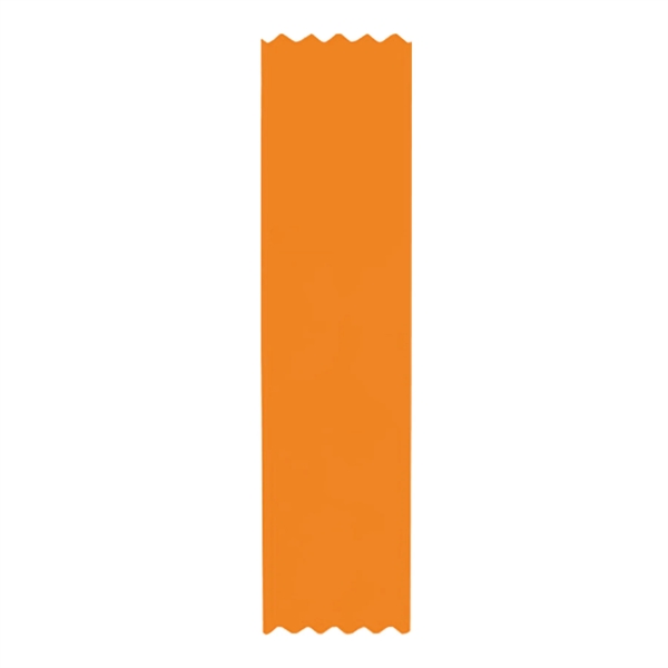 Premium grade custom ribbon with pinked edges, 2 1/2" x 10".... from ASI 93520 Ventura Inc