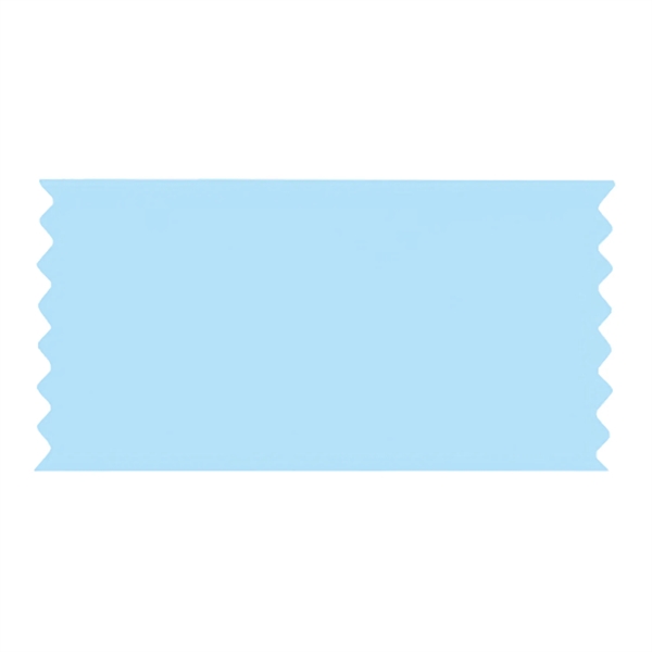 Premium grade custom ribbon with pinked edges, 3" x 6".... from ASI 93520 Ventura Inc