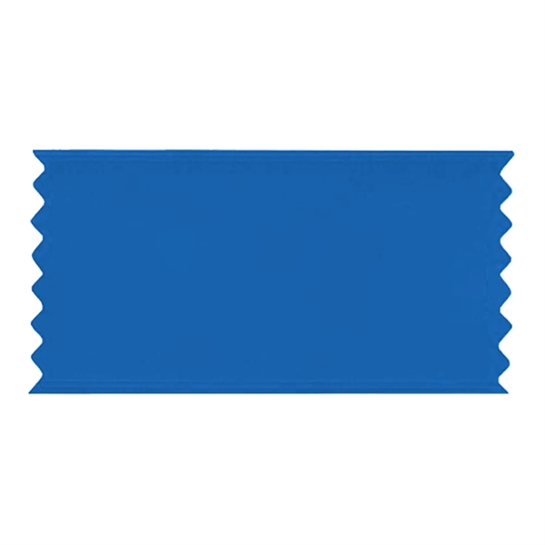 Premium grade custom ribbon with pinked edges, 3" x 6".... from ASI 93520 Ventura Inc