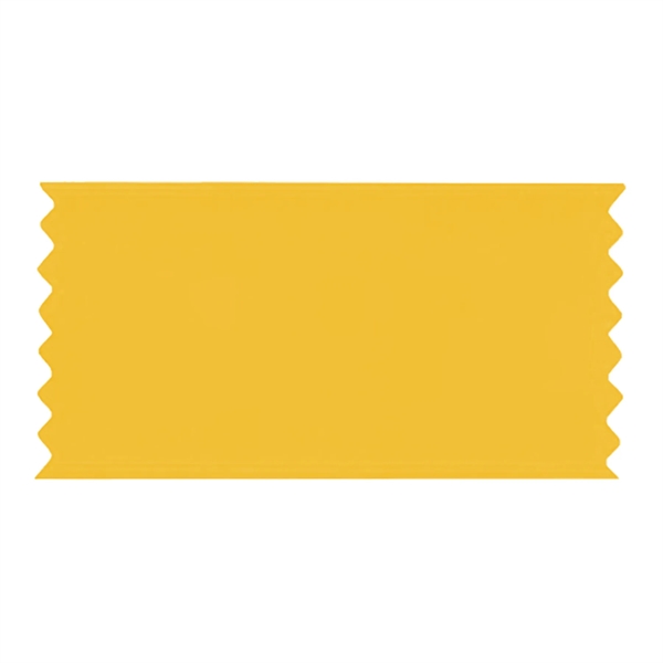 Premium grade custom ribbon with pinked edges, 3" x 6".... from ASI 93520 Ventura Inc