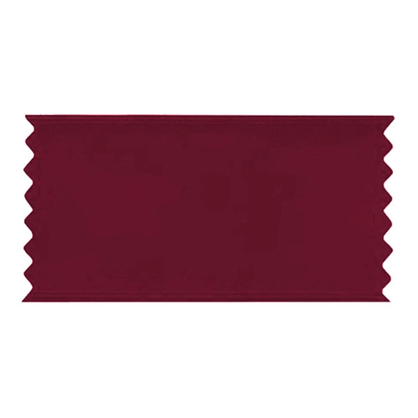 Premium grade custom ribbon with pinked edges, 3" x 6".... from ASI 93520 Ventura Inc