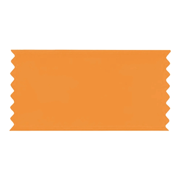 Premium grade custom ribbon with pinked edges, 3" x 6".... from ASI 93520 Ventura Inc