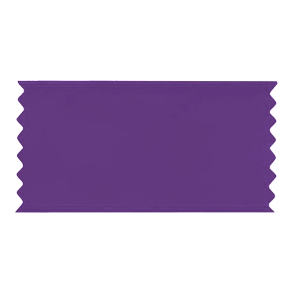 Premium grade custom ribbon with pinked edges, 3" x 6".... from ASI 93520 Ventura Inc