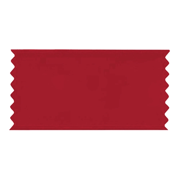 Premium grade custom ribbon with pinked edges, 3" x 6".... from ASI 93520 Ventura Inc