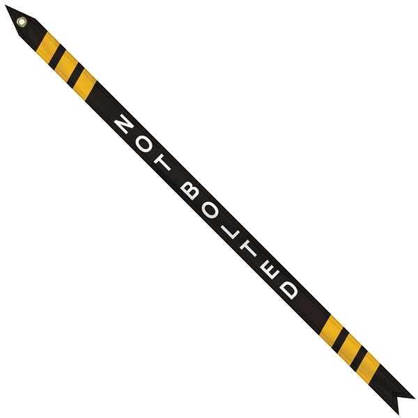 Custom Printed Double Sided Nylon Streamer... from ASI 80228 Quinn