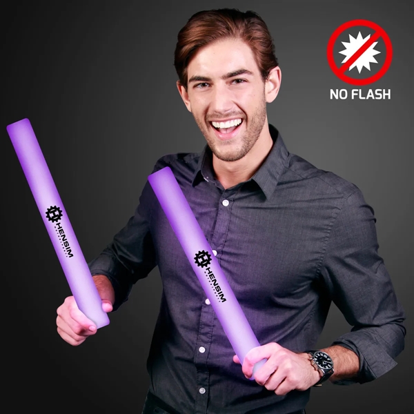 Blank or imprinted. Custom Steady LED light up foam stick.... from ASI 34194 ALightPromos / Alight Promotional Products