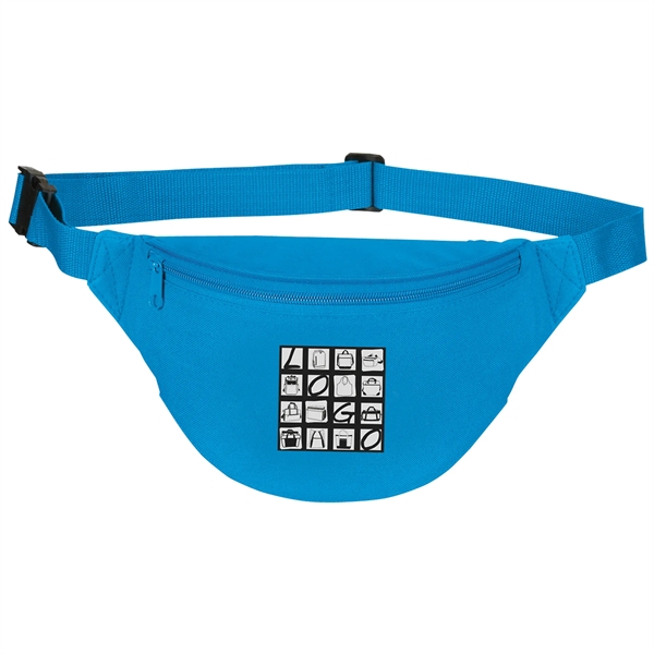 Pack made of poly 600 denier and measuring 14" x 6"... from ASI 46420 Continental Mkting Svc Inc / CMBags