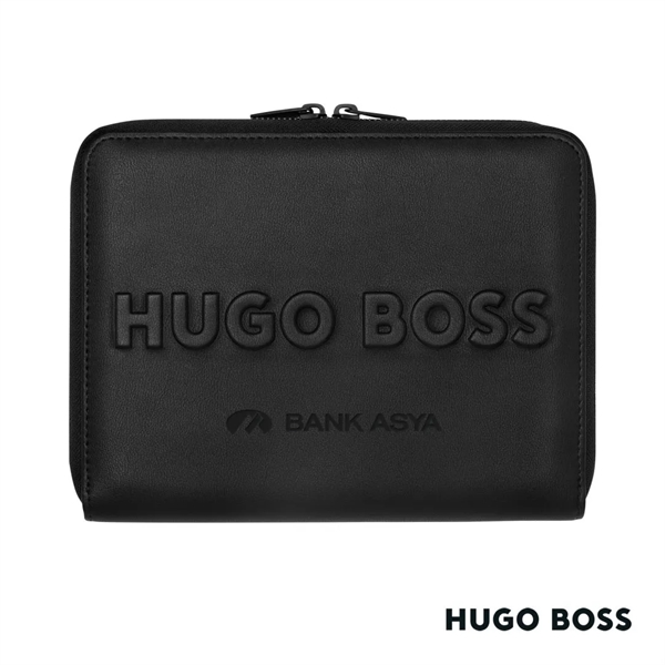 The Hugo Boss® Label A5 Conference Zip Folder is a minimalist... from ASI 84592 St Regis Group