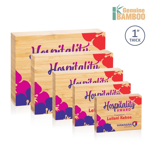 The Auckland VividPrint™ Award is a rectangular-shaped accolade exudes a perfect... from ASI 84592 St Regis Group / St Regis