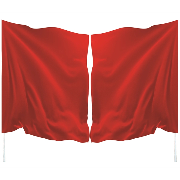 6' x 10' 110G polyester two-piece breakaway sports banner.... from ASI 36558 Aprons, Etc.