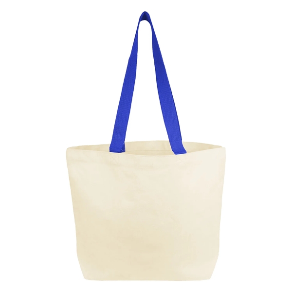 19" x 15" x 5" cotton white open style canvas tote... from ASI 37980 Bagworld