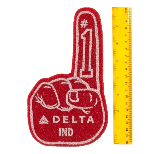 8" #1 Foam Mini Finger.... from ASI 77280 Pepco Poms / Pepco Poms