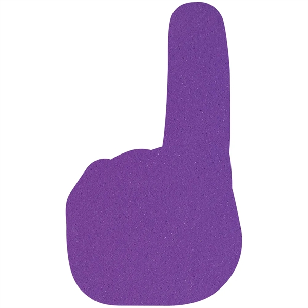 8" #1 Foam Mini Finger.... from ASI 77280 Pepco Poms / Pepco Poms