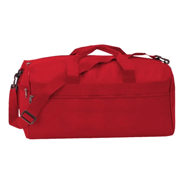 Durable square duffel bag perfect for sports teams or gym use.... from ASI 31517 Admart Products / Admart Line