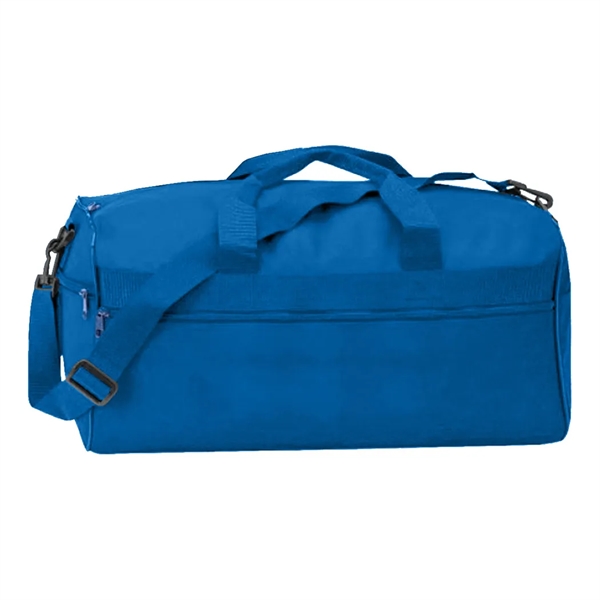 Durable square duffel bag perfect for sports teams or gym use.... from ASI 31517 Admart Products / Admart Line
