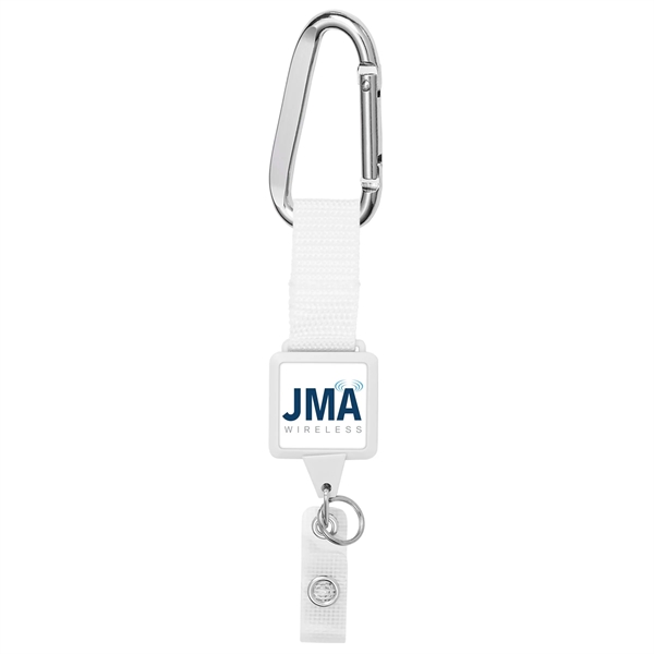 Retractable badge reel made to be worn on a belt or... from ASI 49470 DEVARA