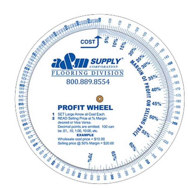 Elevate your efficiency and productivity with the essential Profit Calculator Double... from ASI 42393 Budgetcard Inc