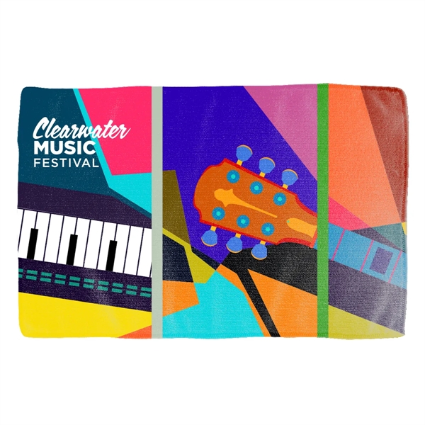 18" x 11" polyester microfiber rally towel.... from ASI 61125 Hit Promotional Products / Hit®