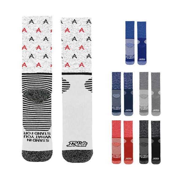 Socks with moisture wicking and antimicrobial properies.... from ASI 61125 Hit Promotional Products / Hit®