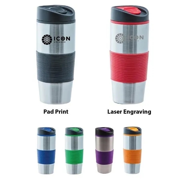 15 oz stainless steel tumbler.... from ASI 99030 Zipline / Zipline®