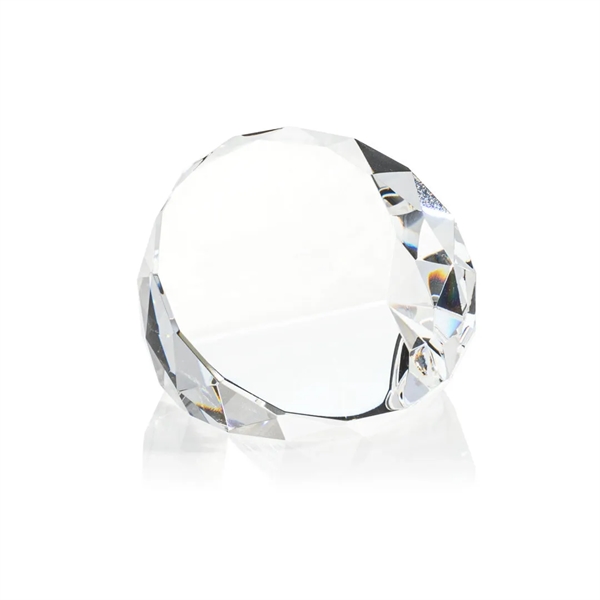 Clear optical crystal paperweight.... from ASI 84592 St Regis Group / St Regis