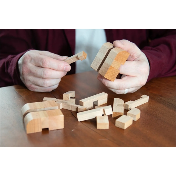 Wooden rhombus puzzle.... from ASI 34415 Alpi International LTD
