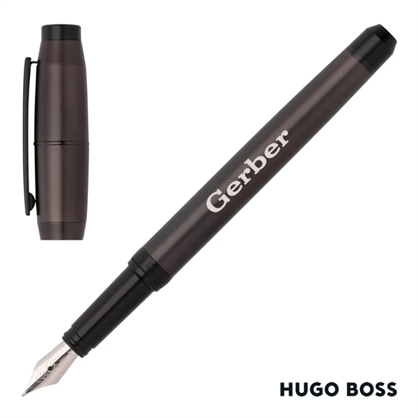 Hugo Boss® Cone Pen in Gun Metal has a futuristic-inspired aesthetic,... from ASI 84592 St Regis Group