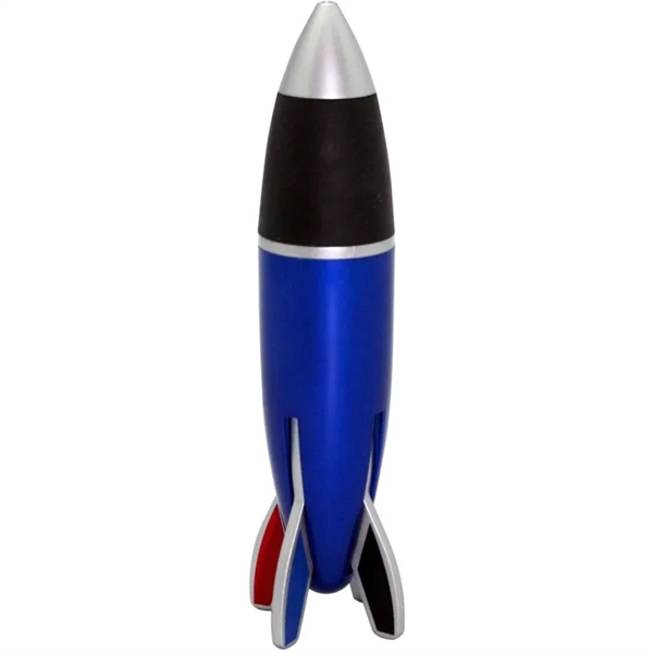 Rocket shaped ballpoint pen with 4 ink colors.... from ASI 34415 Alpi International LTD