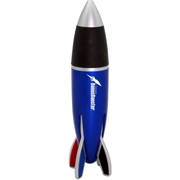 Rocket shaped ballpoint pen with 4 ink colors.... from ASI 34415 Alpi International LTD