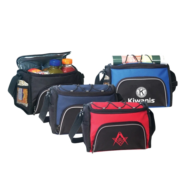 Poly 6-pack cooler bag.... from ASI 31517 Admart Products / Admart Line