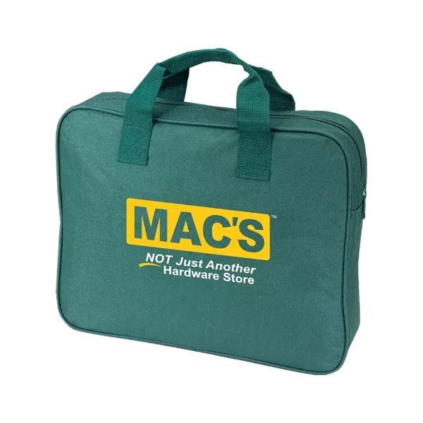 Polyester zipper briefcase.... from ASI 31517 Admart Products / Admart Line